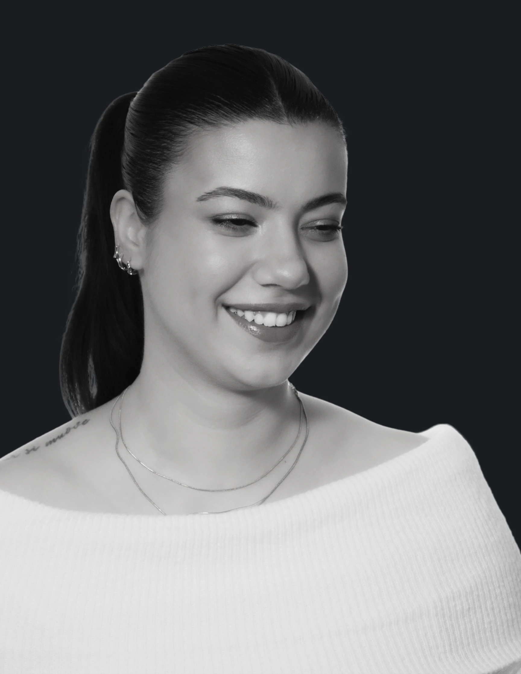 Portrait of İlke Büyükkalaycı, smiling