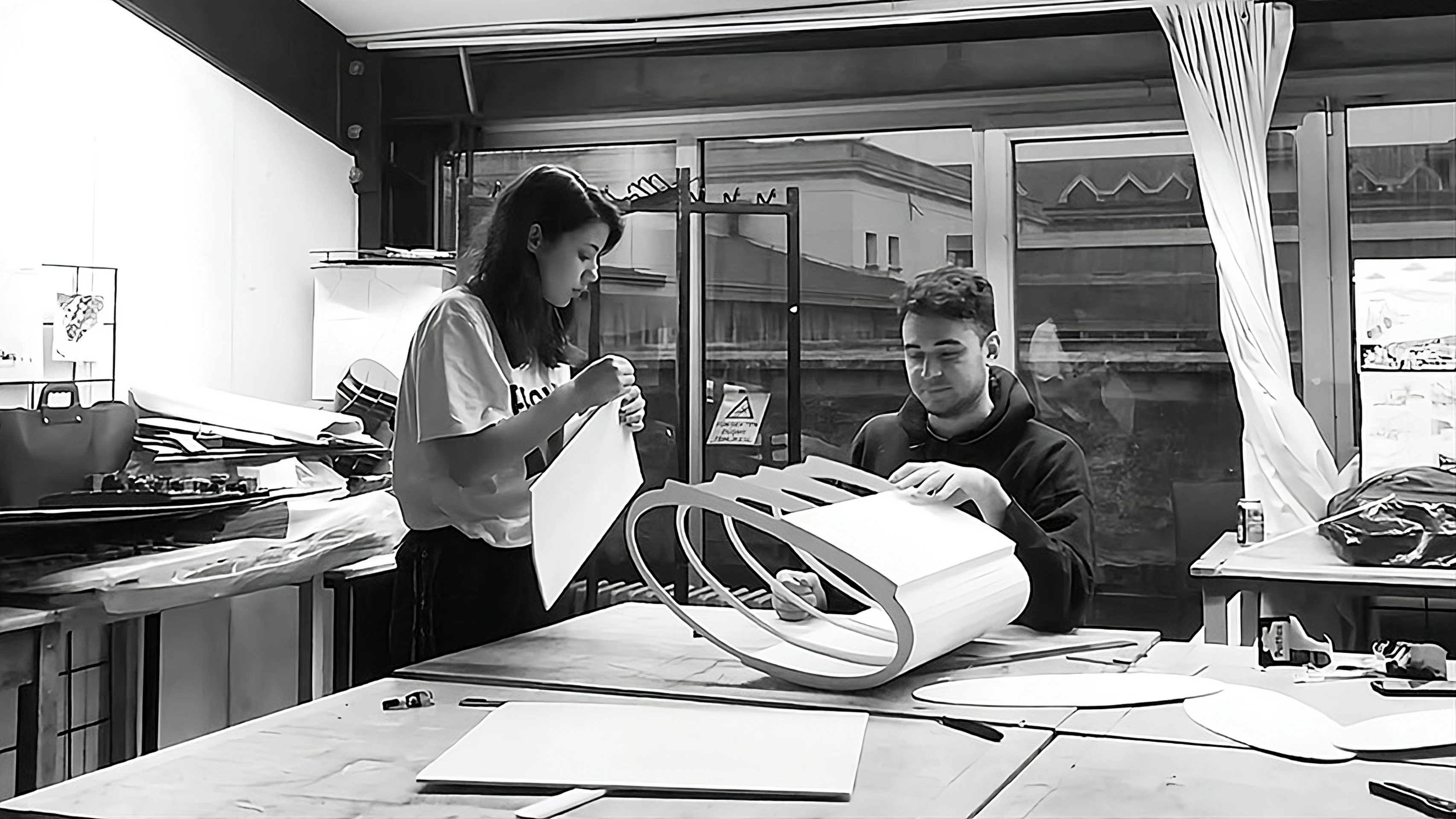 Prototyping a product in a workshop