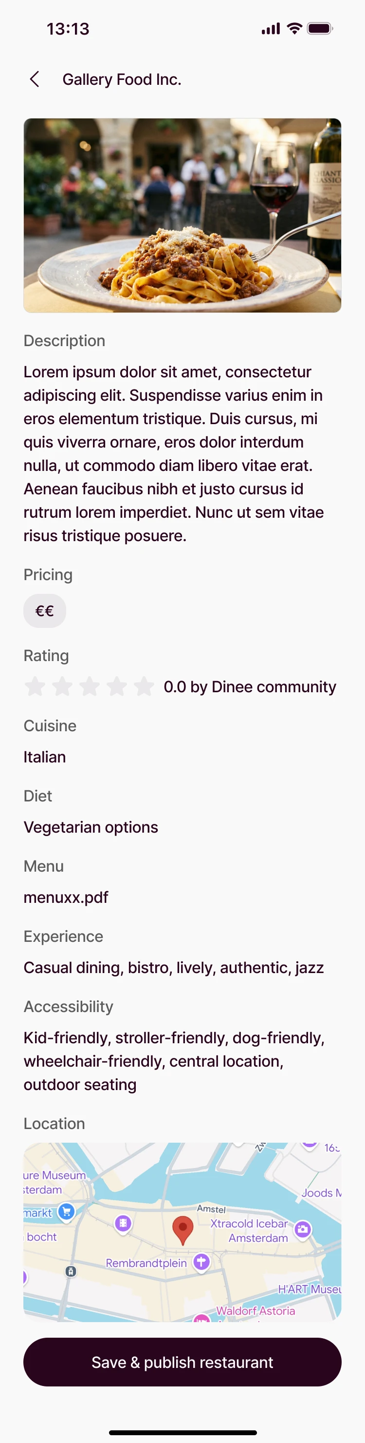 Create · for owners: Almost there