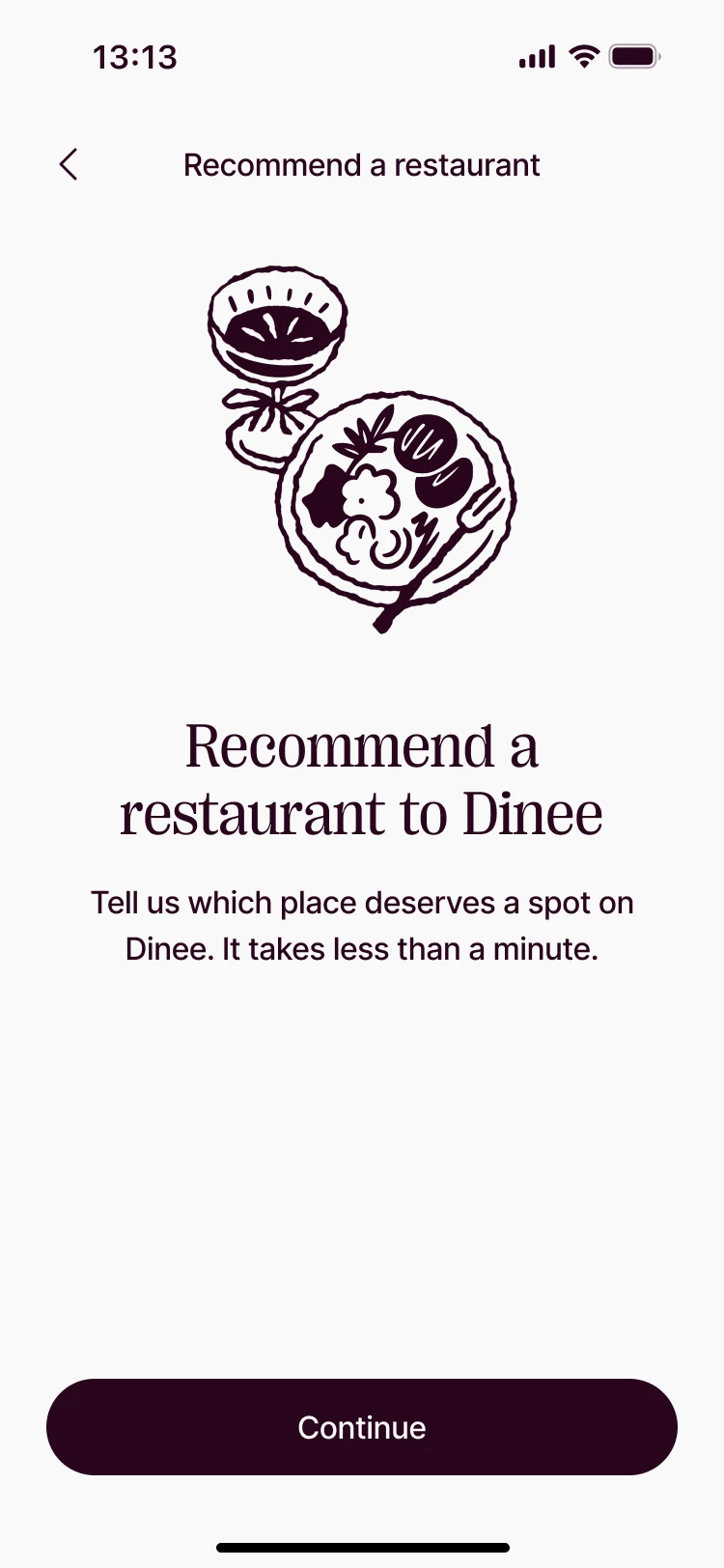 Recommend · for guests: Recommend to Dinee