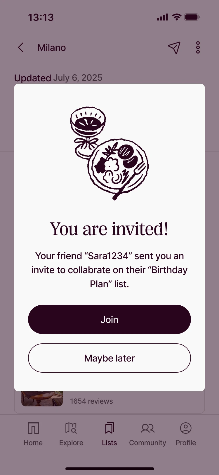 Share & collaborate: You are invited